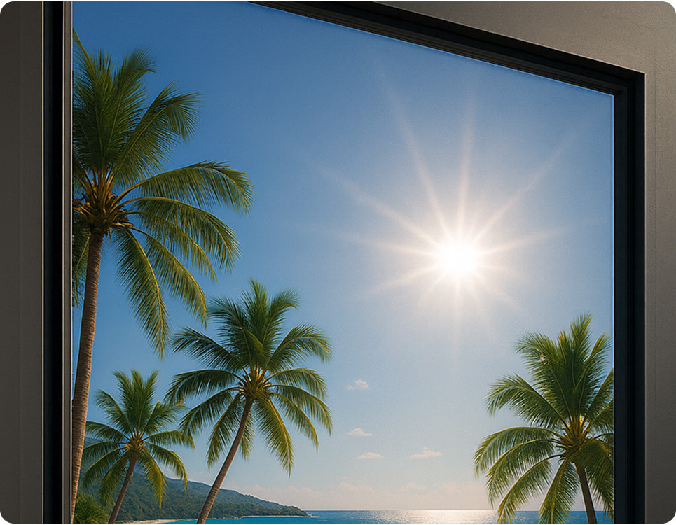 Maßgeschneiderte Wärmeschutzfolie: Schutzschild für Fenster